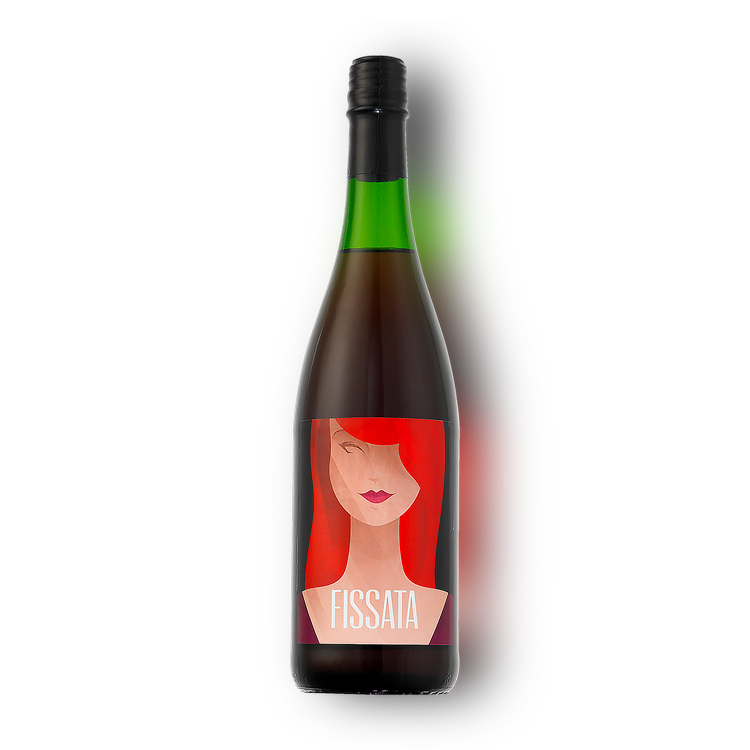 Fissata Sweet Red wine bottle